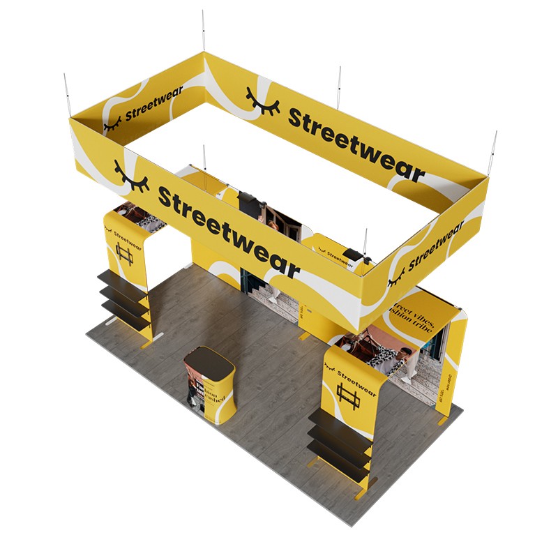 10ftx20ft Custom Trade Show Booth 1A - Image 3