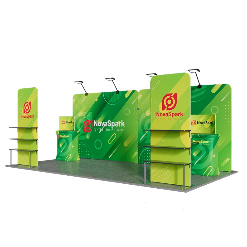 10ftx20ft Custom Trade Show Booth A2 - Image 2