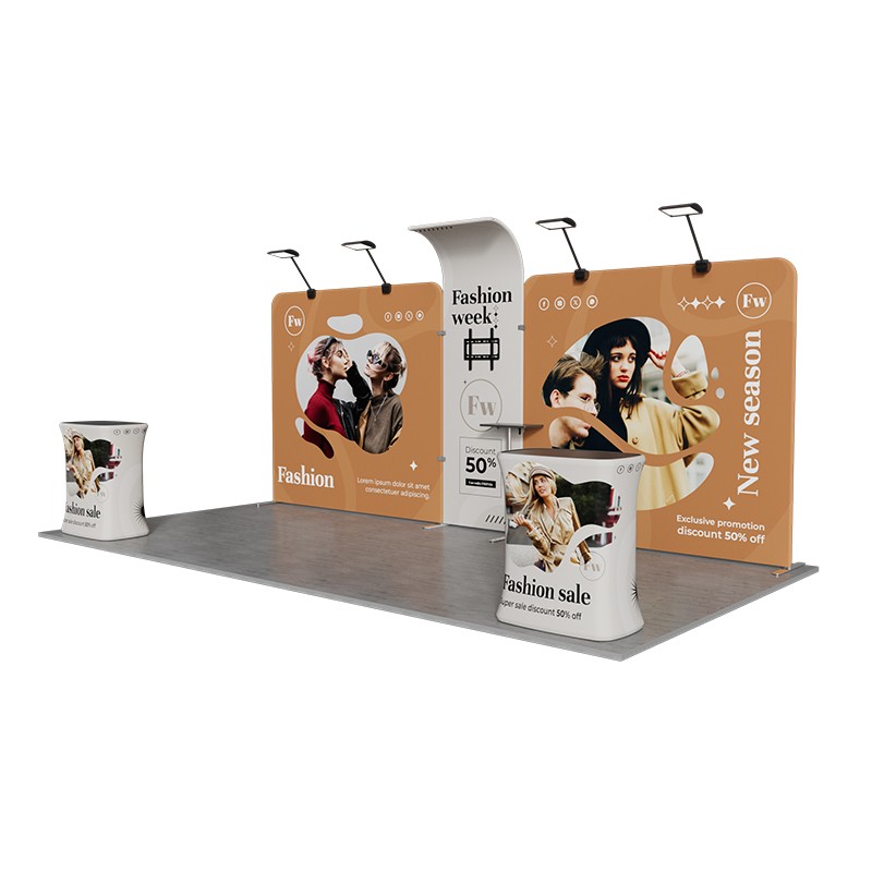10ftx20ft Custom Trade Show Booth A4 - Image 2