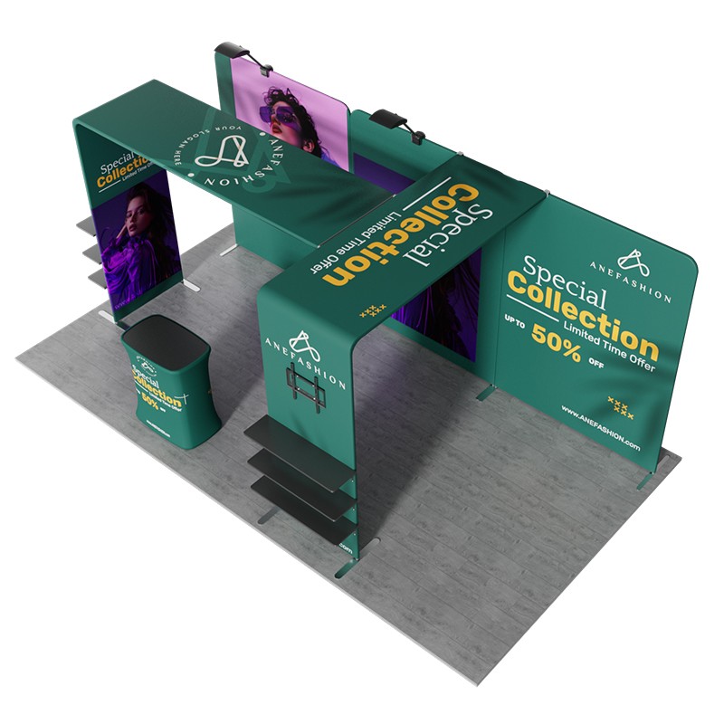 10ftx20ft Custom Trade Show Booth B2 - Image 5