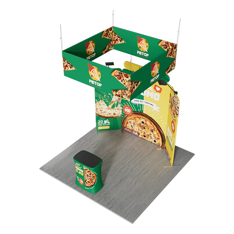 10ftx10ft Custom Trade Show Booth B2 - Image 3