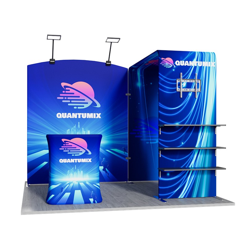 10ftx10ft Custom Trade Show Booth C3 - Image 2